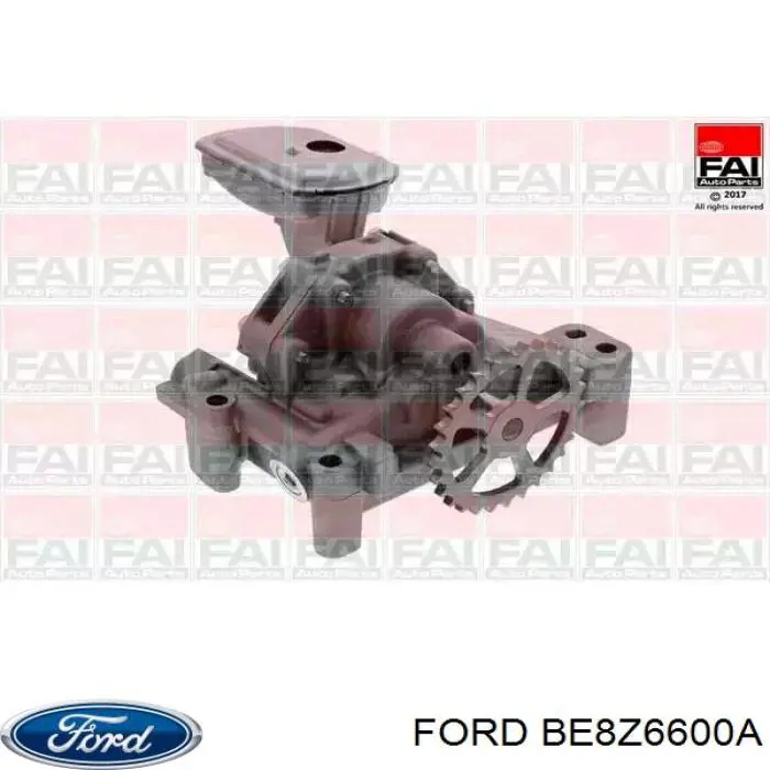 BE8Z6600A Ford насос масляний