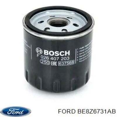 Купити BE8Z6731AB Ford Фільтр очищення масла відцентровий