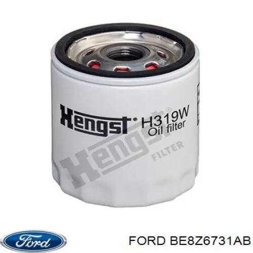 Купити BE8Z6731AB Ford Фільтр очищення масла відцентровий