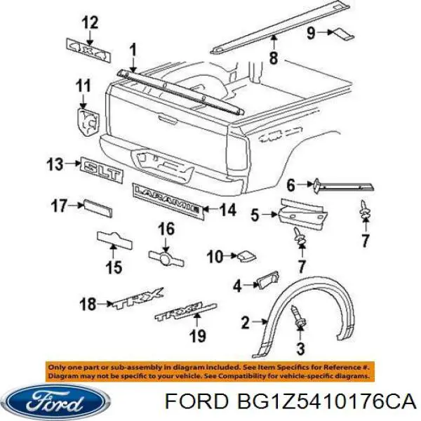 BG1Z5410176CA Ford 