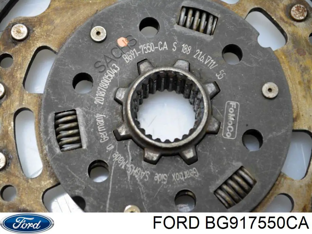 BG917550CA Ford диск зчеплення