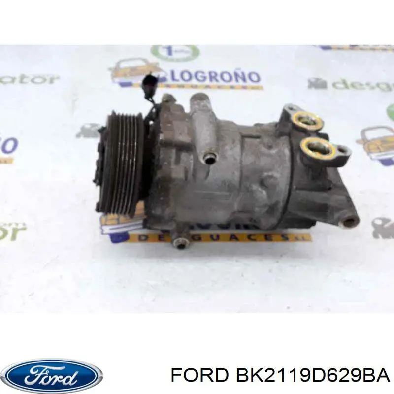 BK2119D629BA Ford компресор кондиціонера