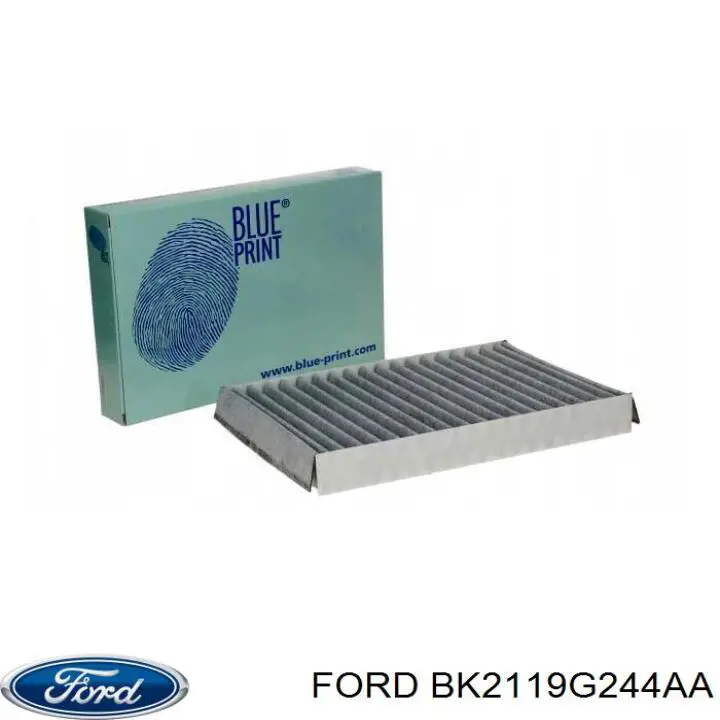 Купити BK2119G244AA Ford Фільтр салону вугільний