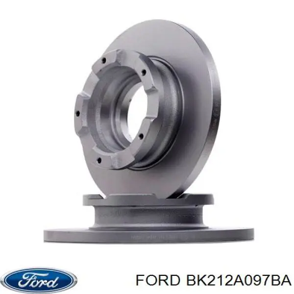 Диск гальмівний задній Ford BK212A097BA