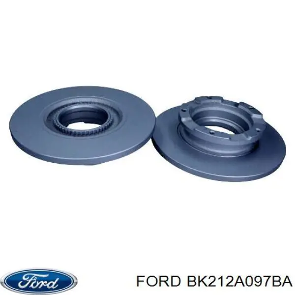 Задні дискові гальма Ford BK212A097BA ціна, від 61.81 USD