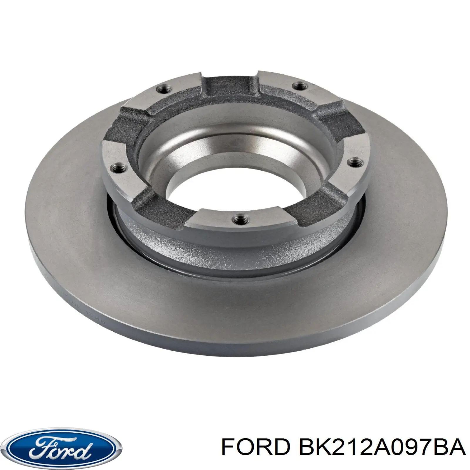Купити BK212A097BA Ford Диск заднього гальма