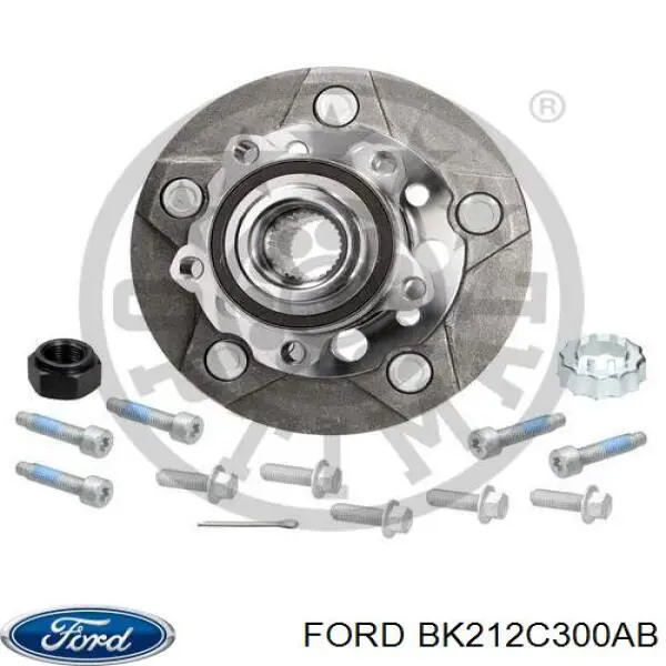 Маточина колеса передня Ford BK212C300AB ціна, від 125.29 USD