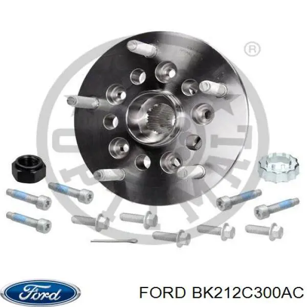 Маточина колеса передня Ford BK212C300AC ціна, від 119.92 USD