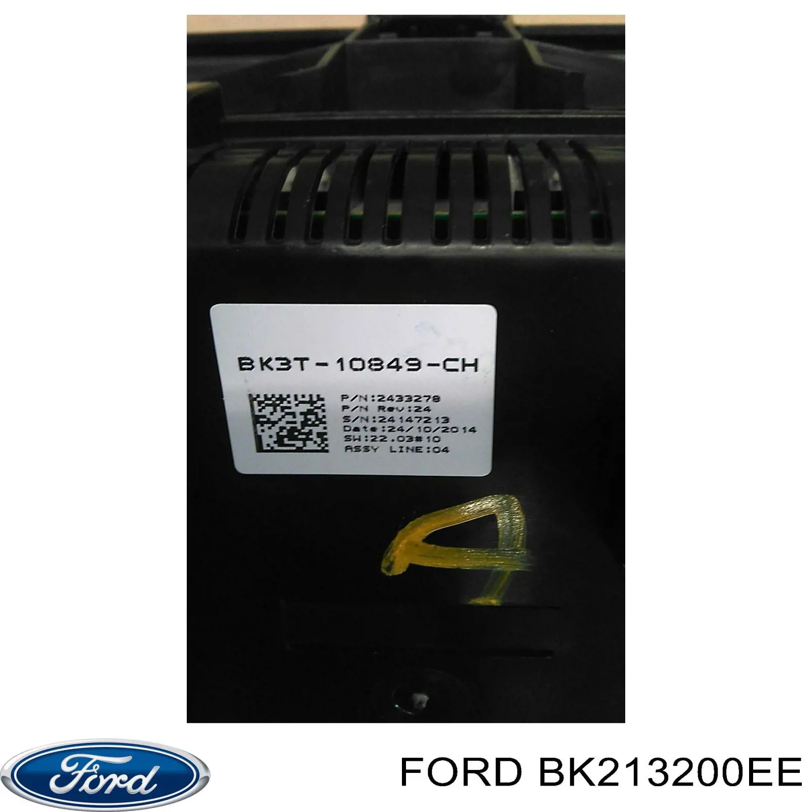 BK213200EE Ford Рейковий рульовий механізм