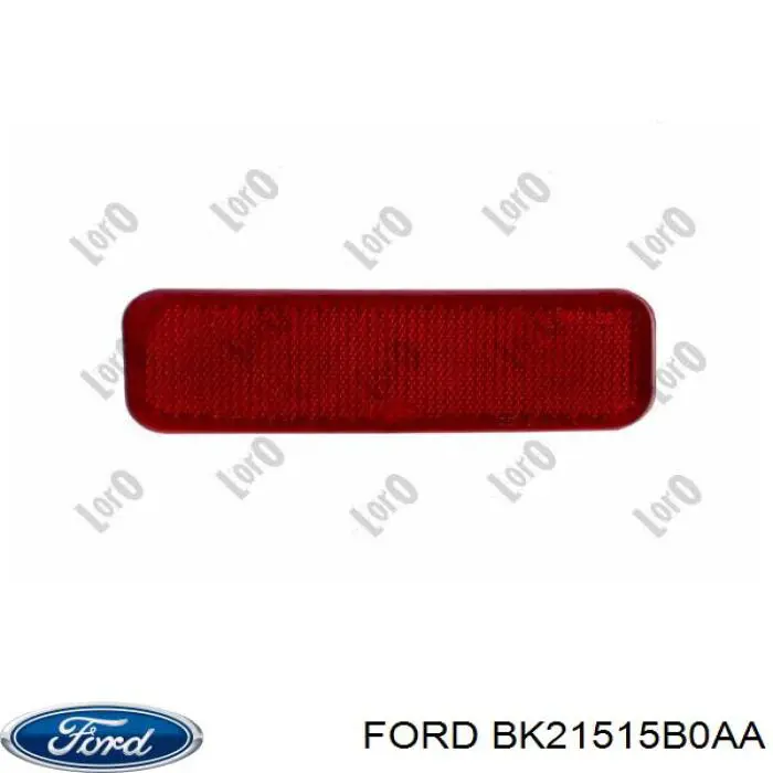 Правий катафот бампера Ford BK21515B0AA ціна, від 3.52 USD