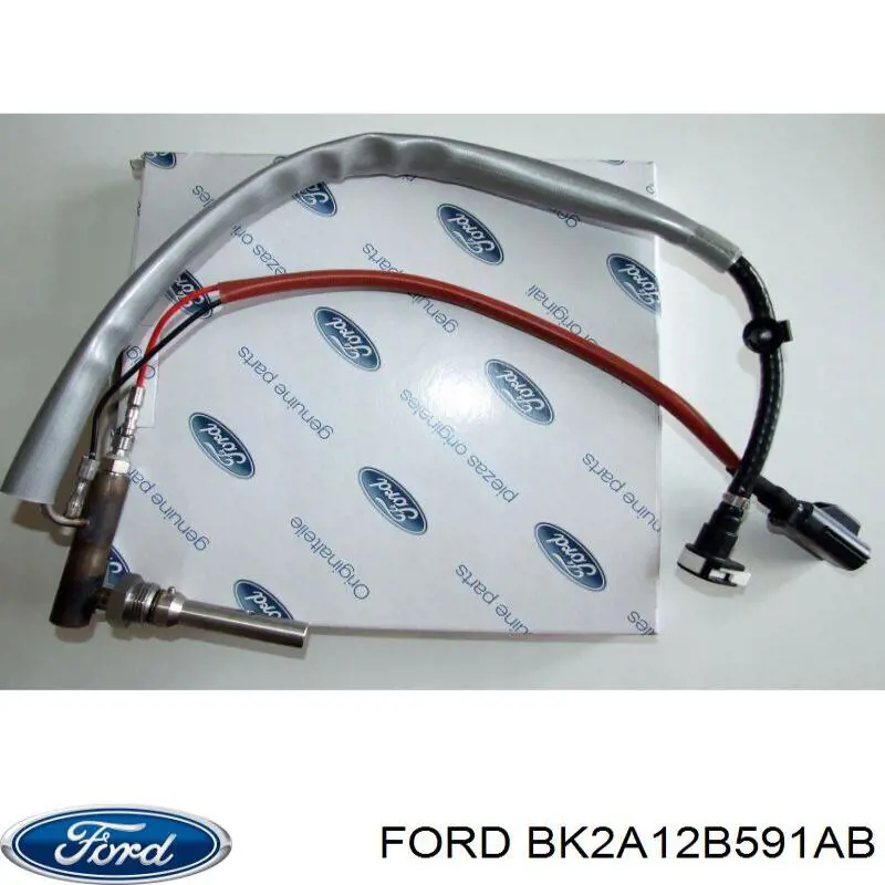 Купити BK2A12B591AB Ford Датчик температури відпрацьованих газів (ВГ), після фільтра сажі