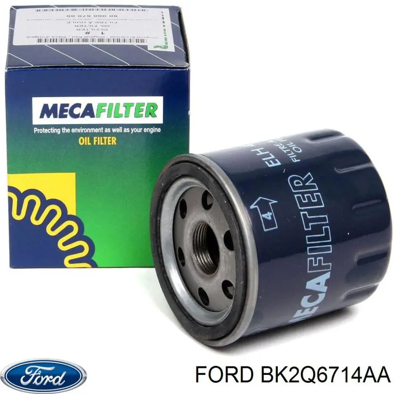 Масляний фільтр двигуна Ford BK2Q6714AA ціна, від 8.44 USD