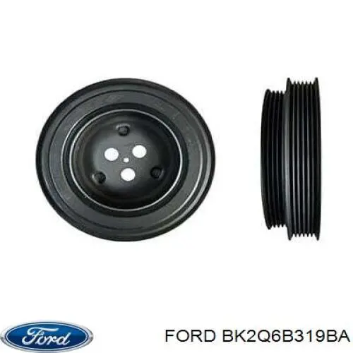 Купити BK2Q6B319BA Ford Шків колінчастого вала