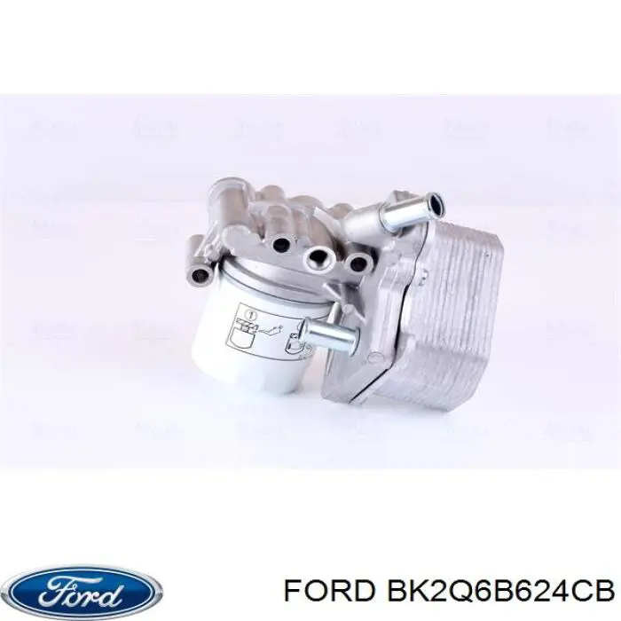 Радіатор масляний (холодильник), під фільтром Ford BK2Q6B624CB ціна, від 44.38 USD