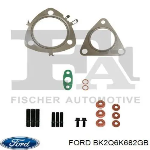 Турбіна BK2Q6K682GB Ford