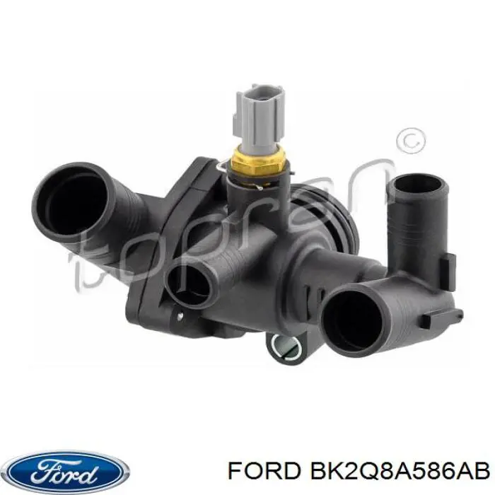 Кожух термостата Ford BK2Q8A586AB ціна, від 31.67 USD