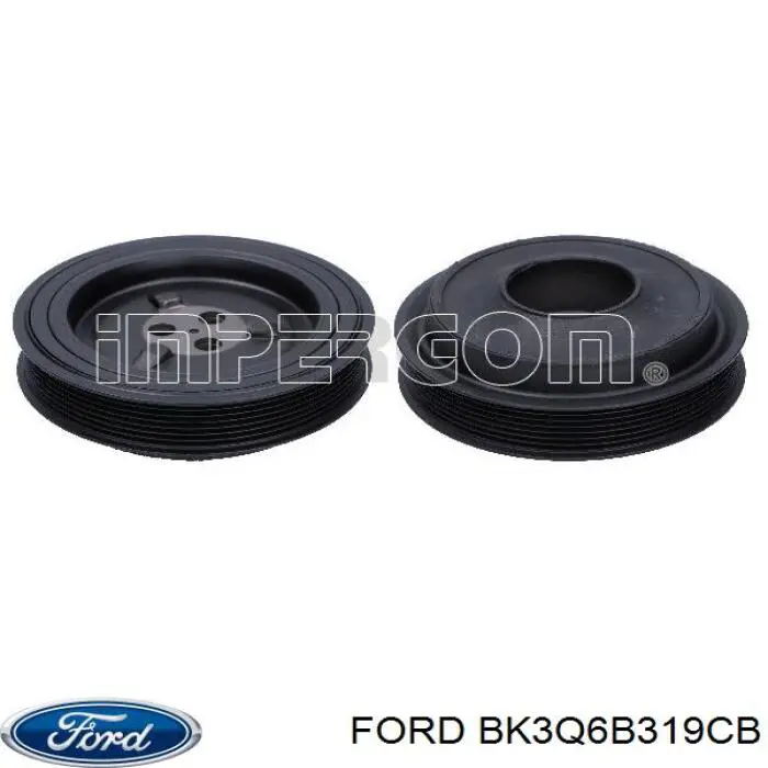 Купити BK3Q6B319CB Ford Шків колінчастого вала