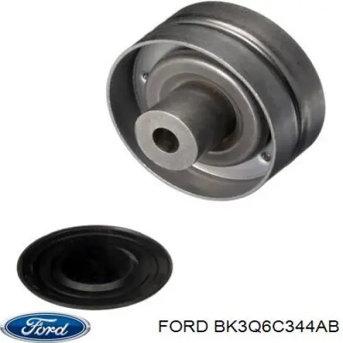 BK3Q6C344AB Ford Ролик приводного ременя, паразитний