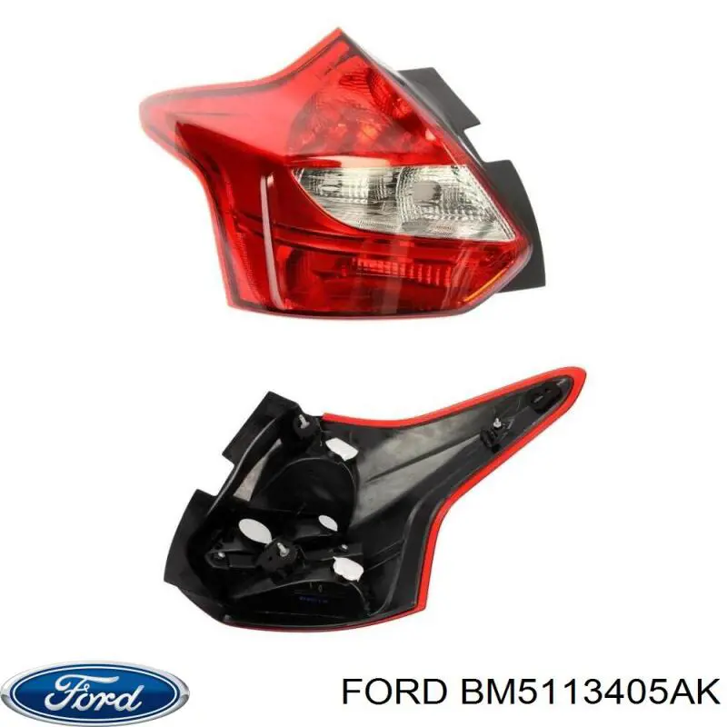 1708836 Ford Задня ліва фара