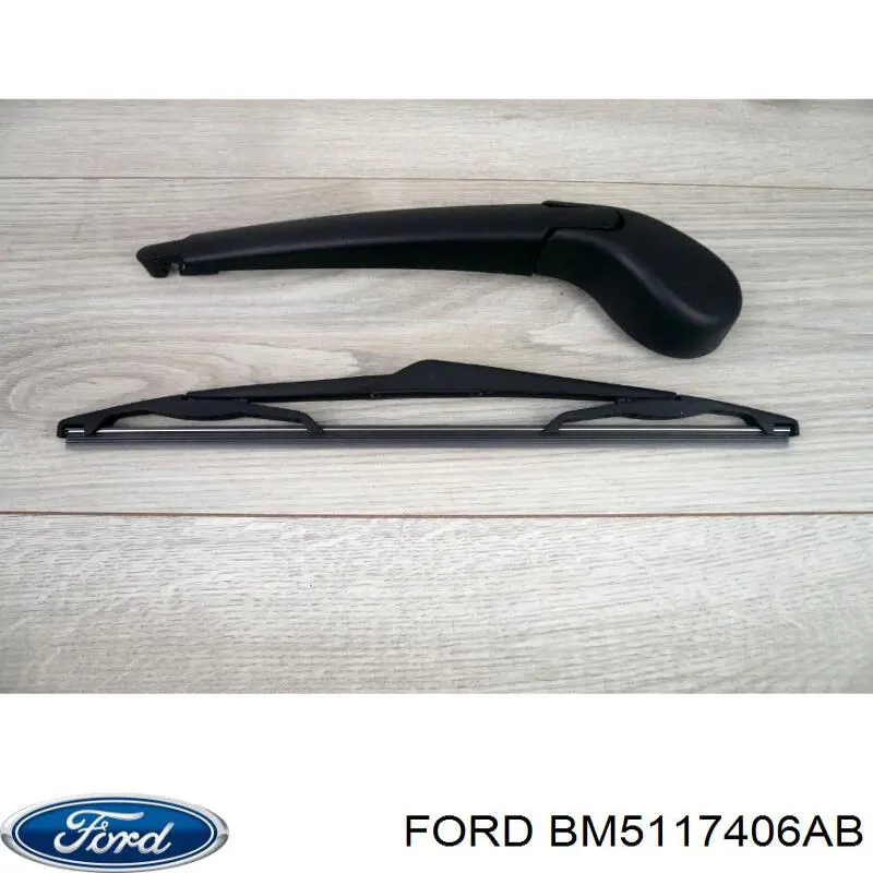 Важіль-поводок склоочисника заднього скла BM5117406AB Ford
