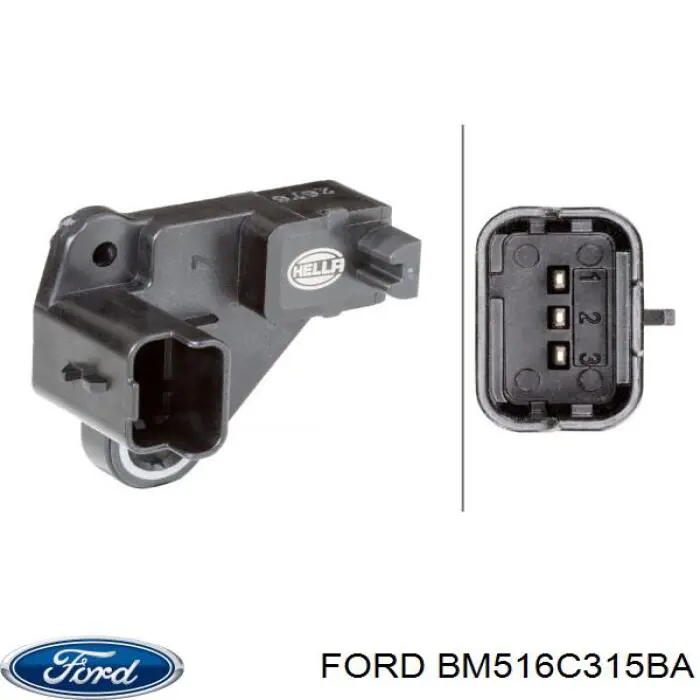 BM516C315BA Ford датчик положення (оборотів коленвалу)