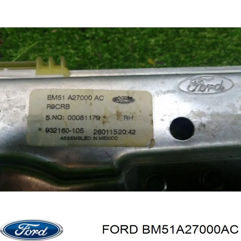 BM51A27000AC Ford Склопідйомник задніх правих дверей