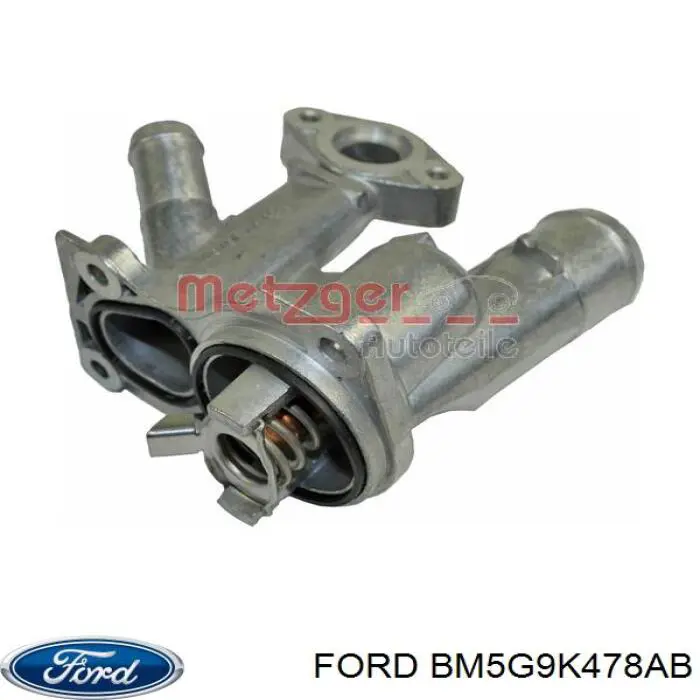 Кожух термостата Ford BM5G9K478AB ціна, від 25.34 USD