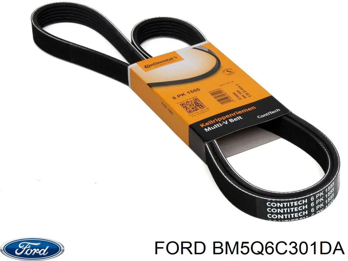 BM5Q6C301DA Ford Поліклиновий ремінь