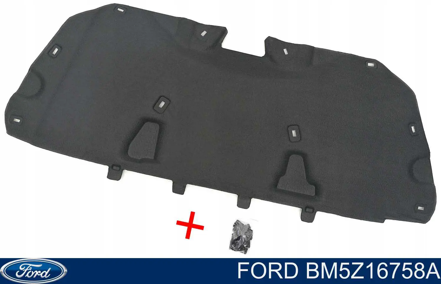 Відбійник капота Ford BM5Z16758A ціна, від 2.56 USD