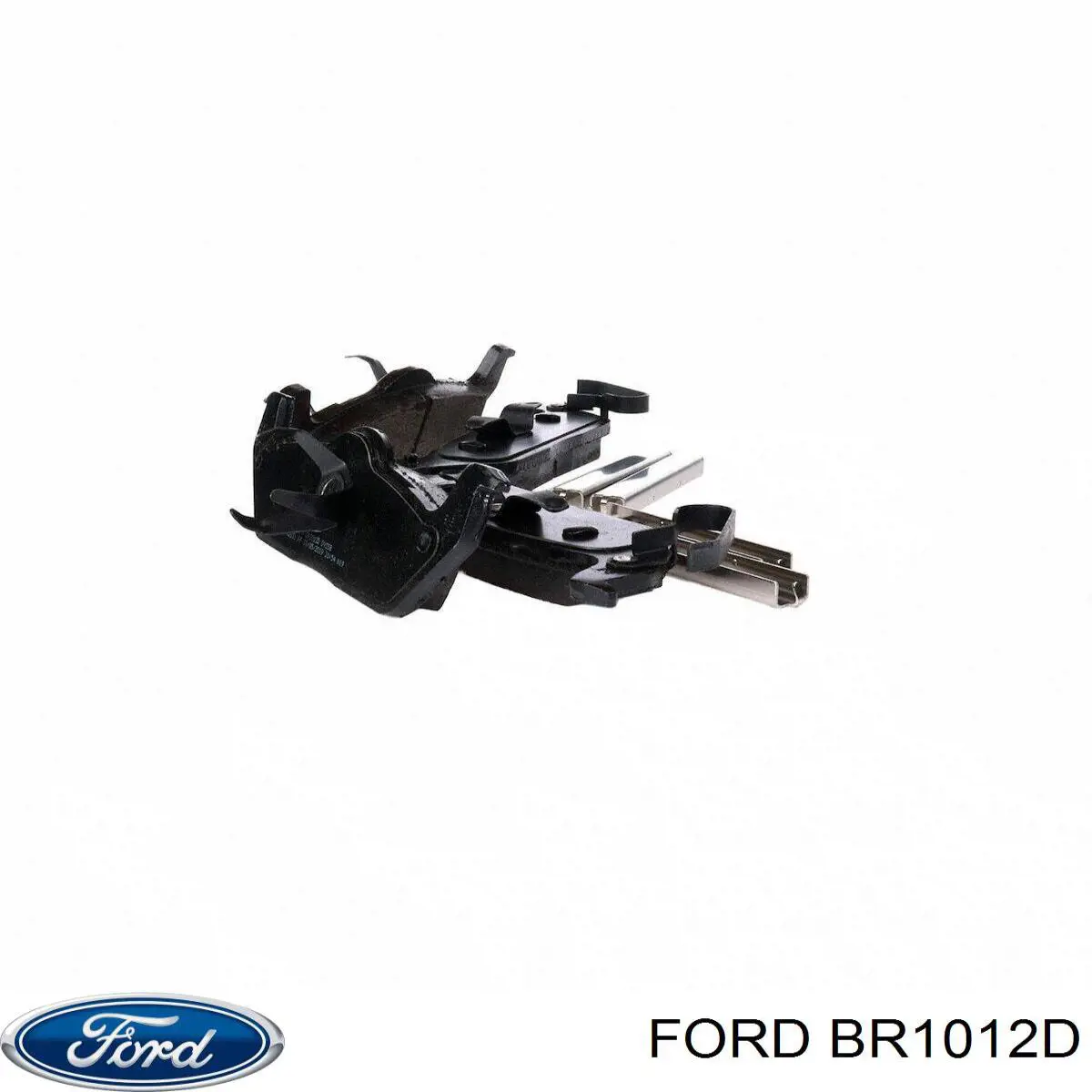 Задні гальмівні колодки BR1012D Ford