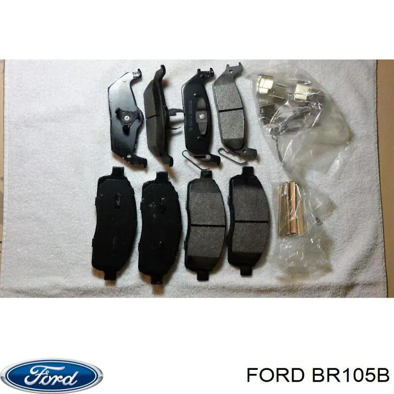 Колодки гальмові задні, барабанні BR105B Ford