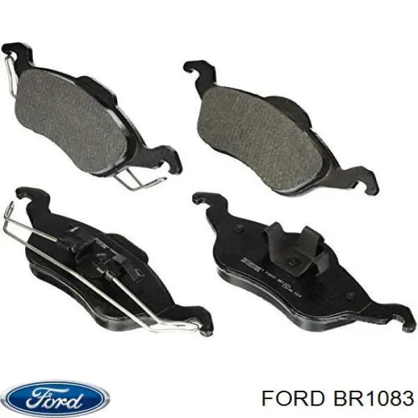 BR1083 Ford Передні гальмівні колодки