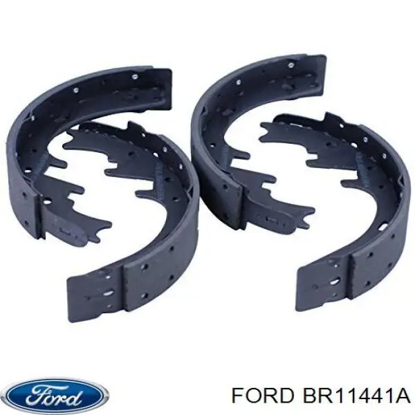 Колодки гальмові задні, барабанні Ford BR11441A ціна, від 22.92 USD