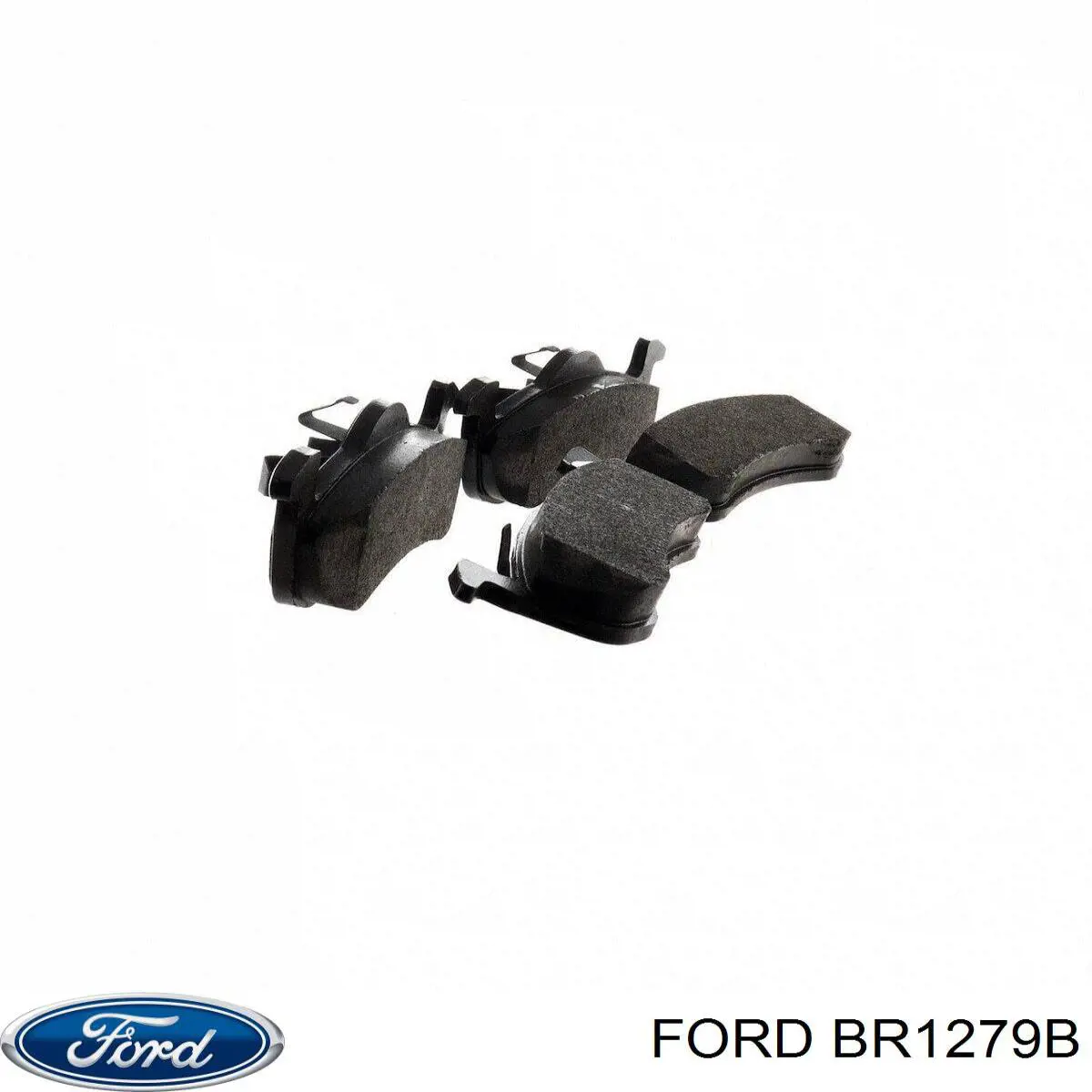 Задні гальмівні колодки Ford BR1279B ціна, від 61.62 USD
