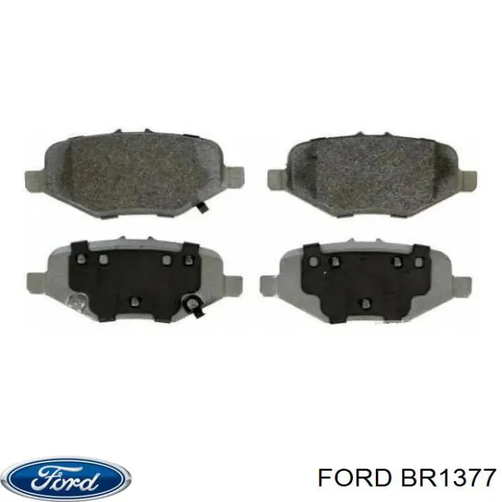 Купити BR1377 Ford Задні колодки