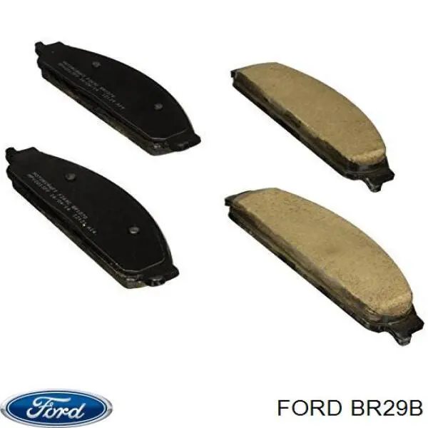 Гальмівні колодки Ford 1U2Z2V001DA ціна, від 27.32 USD