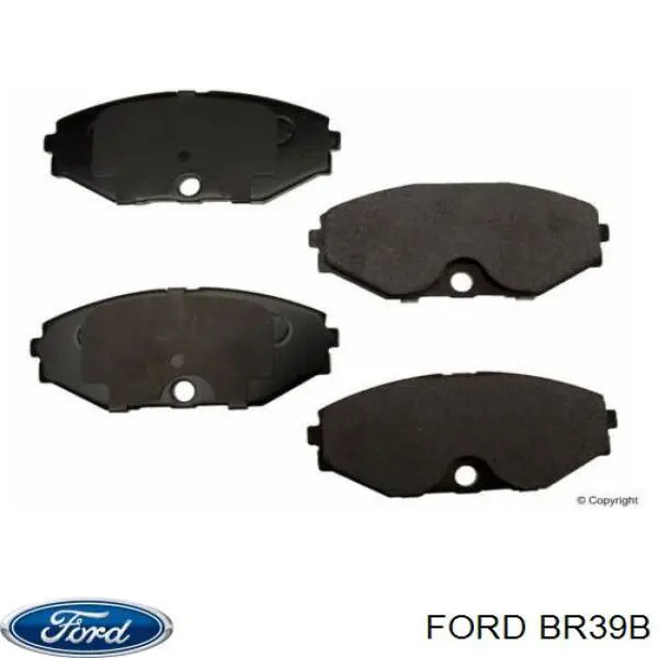 BR39B Ford Передні гальмівні колодки