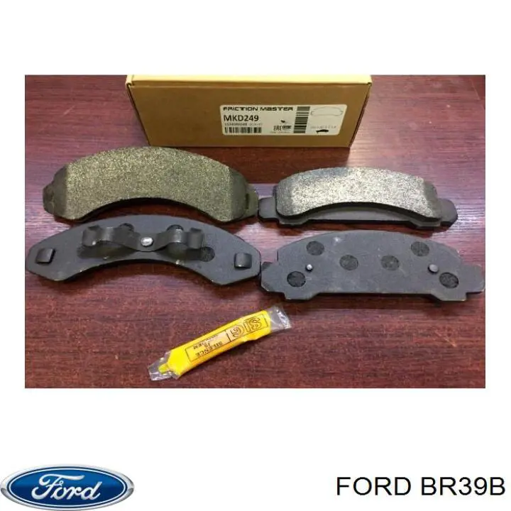Гальмівні колодки Ford BR39B ціна, від 30.41 USD