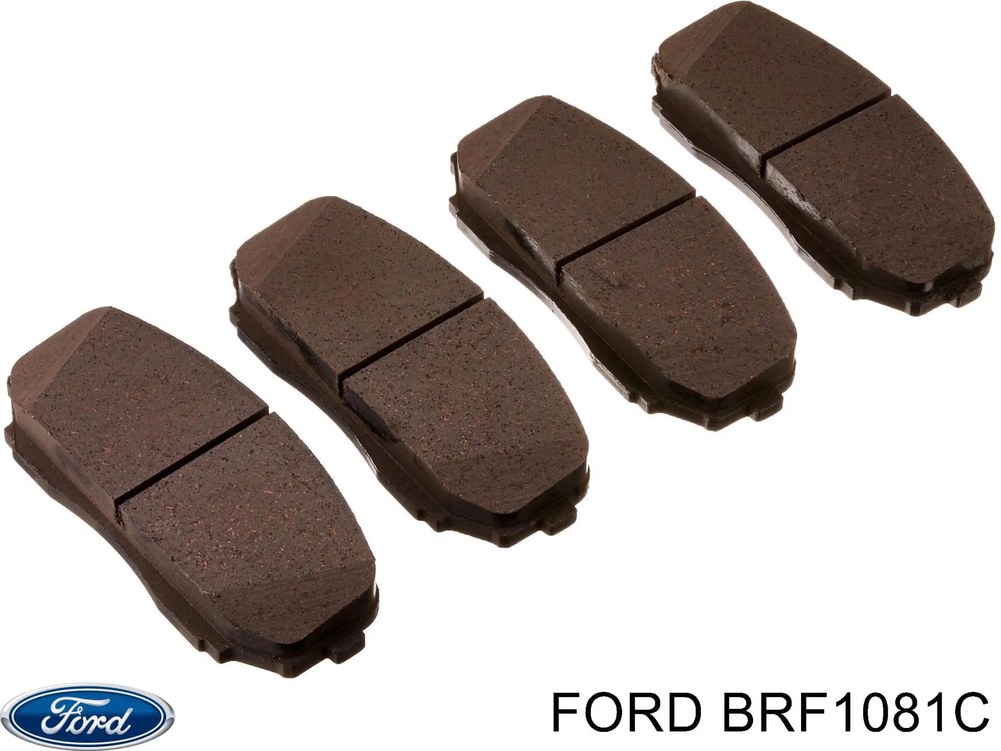 Колодки гальмівні передні, дискові BRF1081C Ford