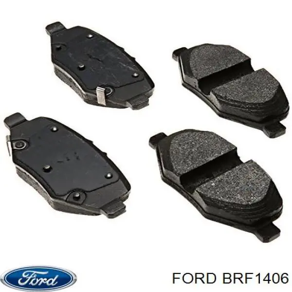 BRF1406 Ford колодки гальмівні передні, дискові