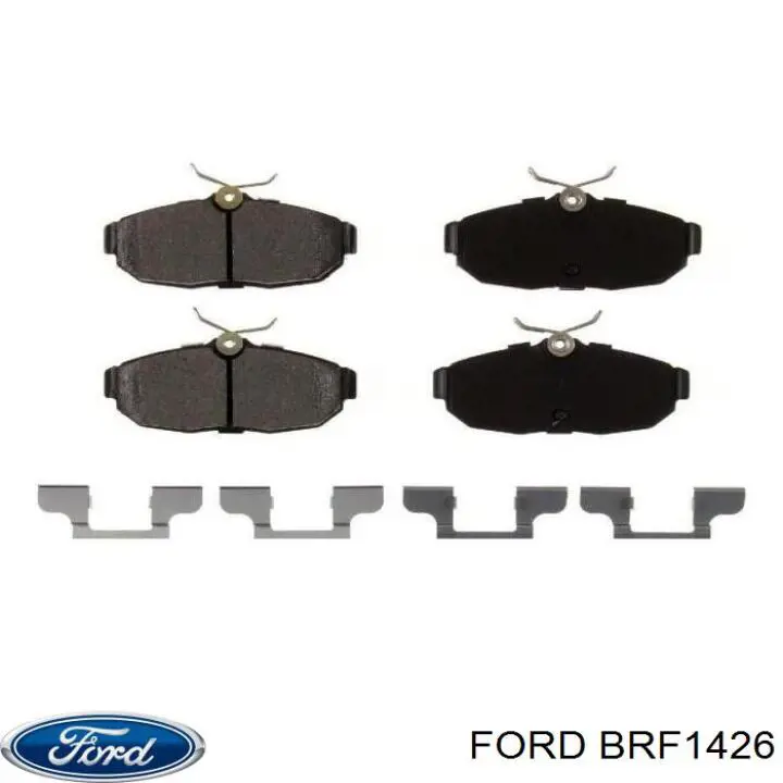 Купити BRF1426 Ford Задні колодки