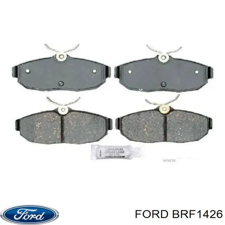 Задні гальмівні колодки Ford BRF1426 ціна, від 31.10 USD