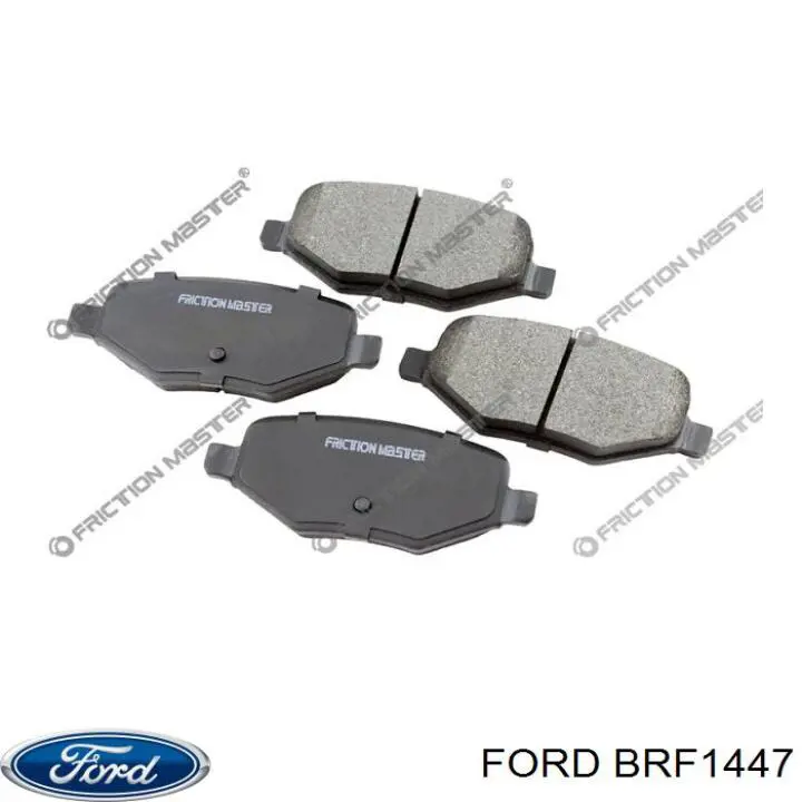 Задні гальмівні колодки Ford BRF1447 ціна, від 30.49 USD