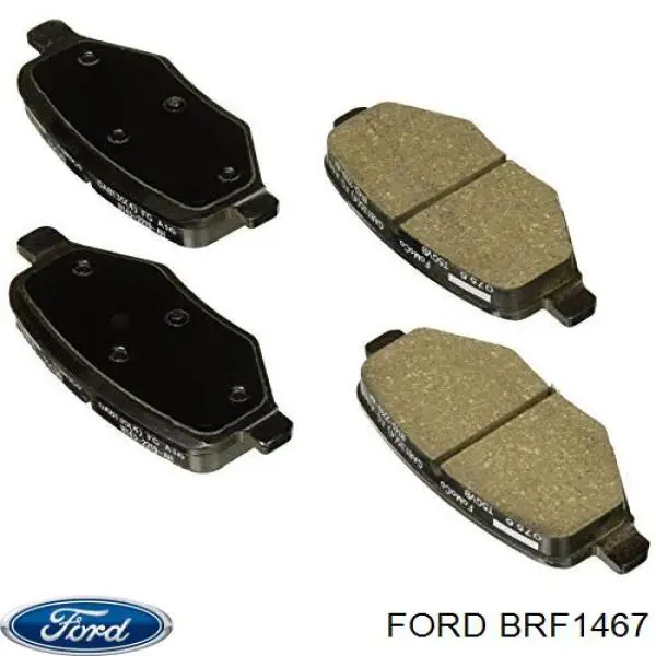 BRF1467 Ford колодки гальмівні передні, дискові