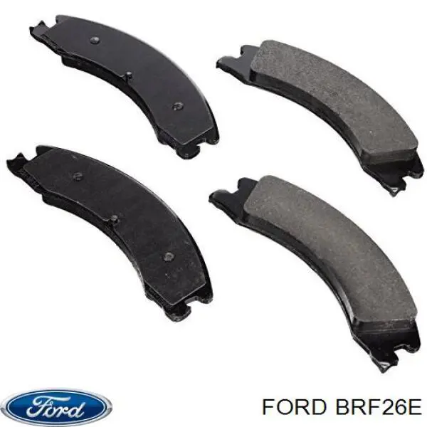 Задні гальмівні колодки Ford BRF26E ціна, від 23.17 USD