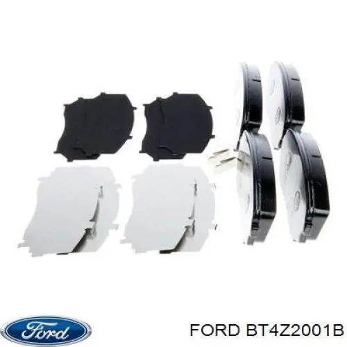 Купити BT4Z2001B Ford Колодки гальмівні передні, дискові