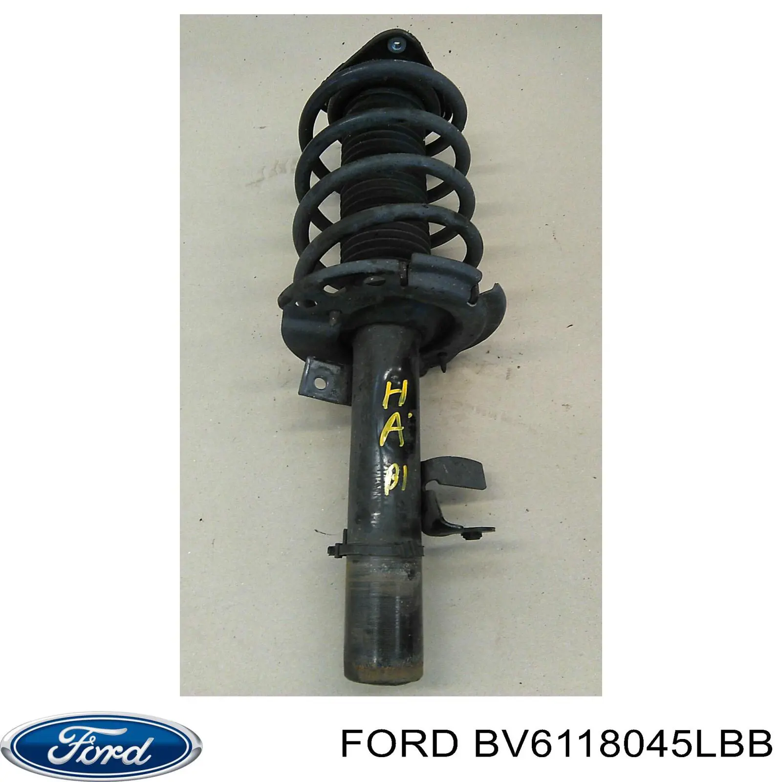 Амортизатор передній, правий BV6118045LBB Ford