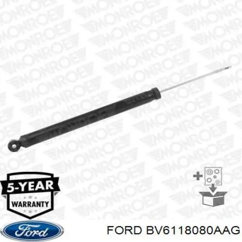 Купити BV6118080AAG Ford Стійка амортизатора задня