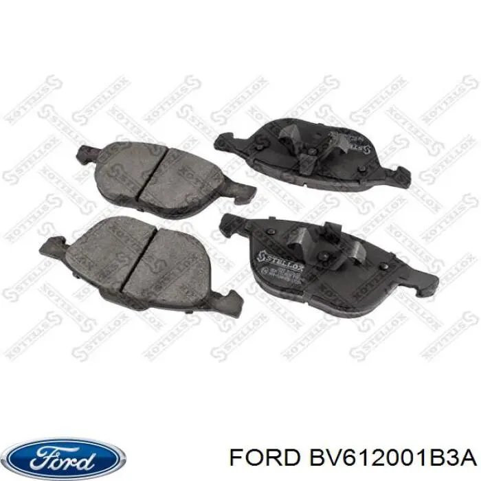 Купити BV612001B3A Ford Колодки гальмівні передні, дискові