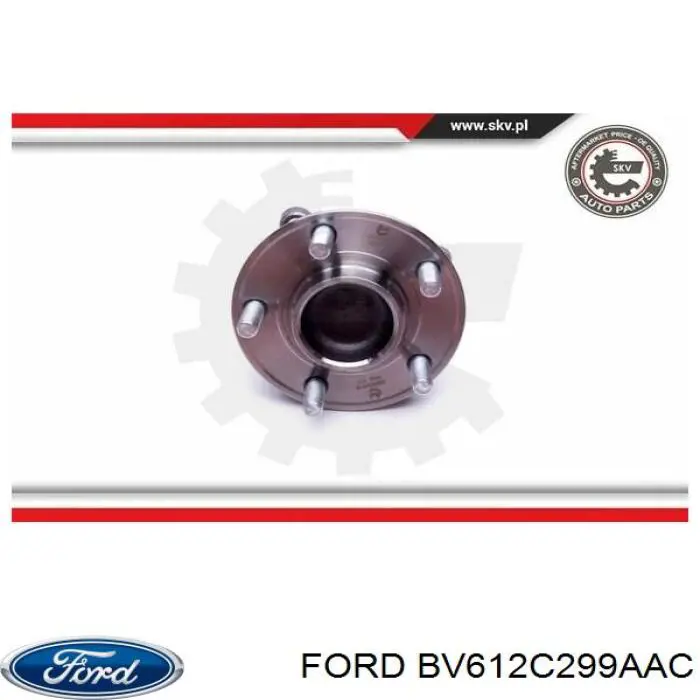 Купити BV612C299AAC Ford Підшипник ступиці колеса
